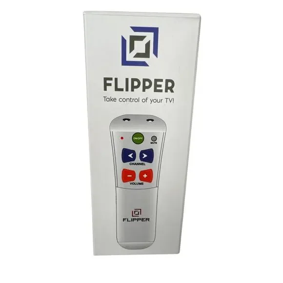 Flipper universal tv remote control white - Picture 1 of 4